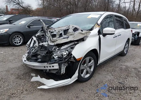 2020 Honda Odyssey Ex-L/Ex-L W/Navi Res z USA, uszkodzony, nr VIN 5FNRL6H7XLB009040